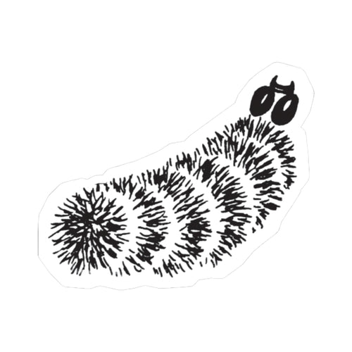 Caterpillar Stripe Kiss Cut Sticker