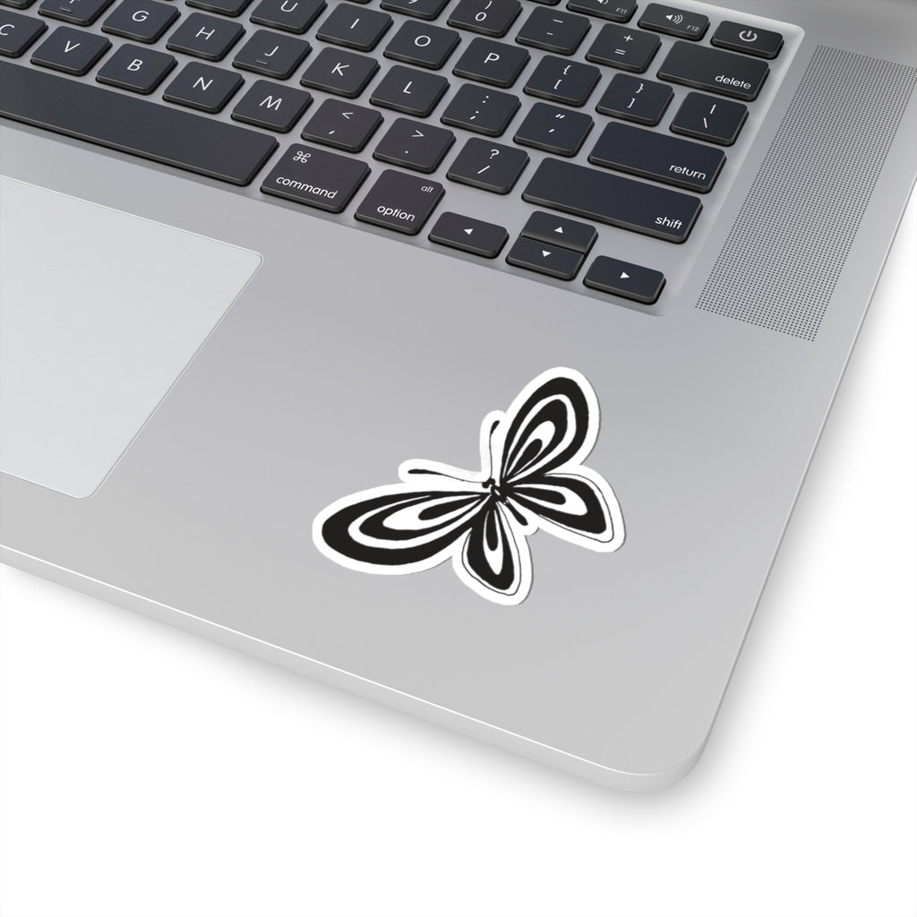 Stripe as a Butterfly Kiss-Cut Sticker | "Hope for the Flowers" Decal