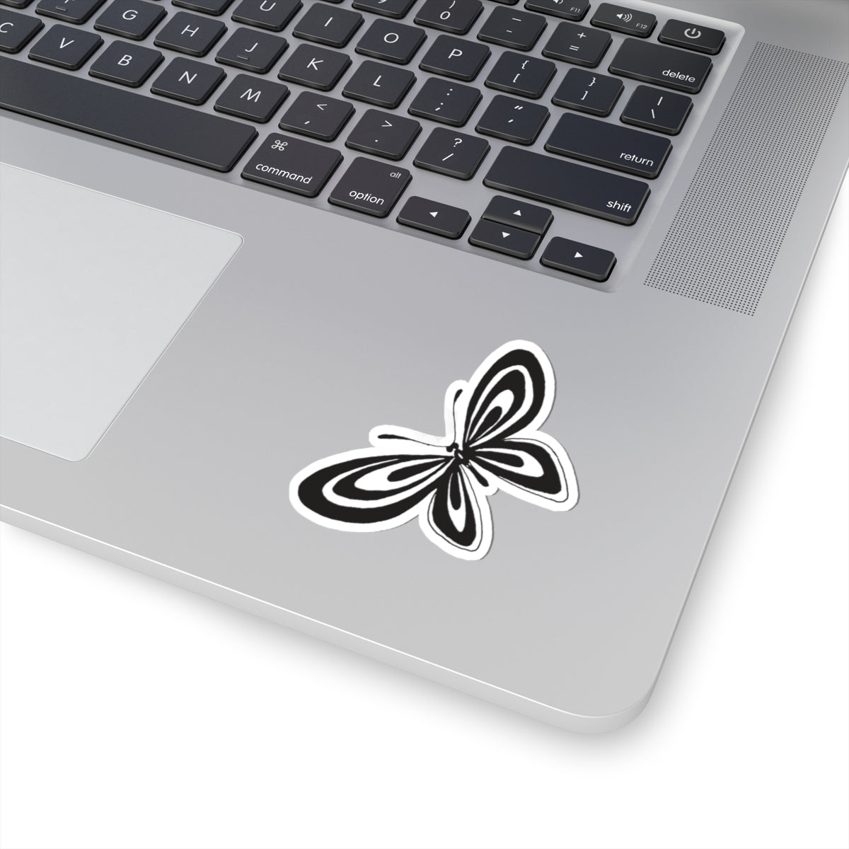Stripe as a Butterfly Kiss-Cut Sticker | "Hope for the Flowers" Decal