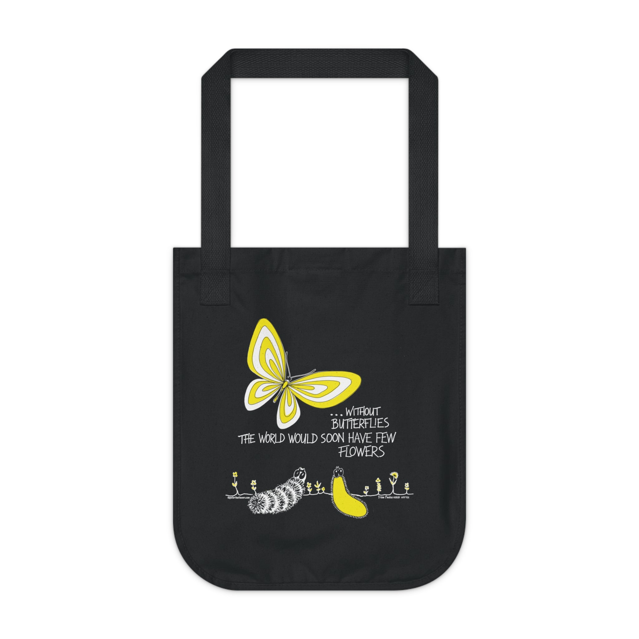 Hope for the Flowers Organic Tote Bag | 100% Certified Organic Cotton | Eco-Friendly Nature-Inspired Carryall | Sustainable Everyday Bag