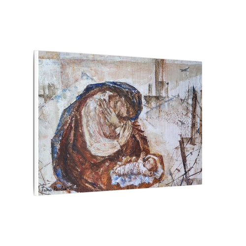 1956 Refugee Mother Canvas