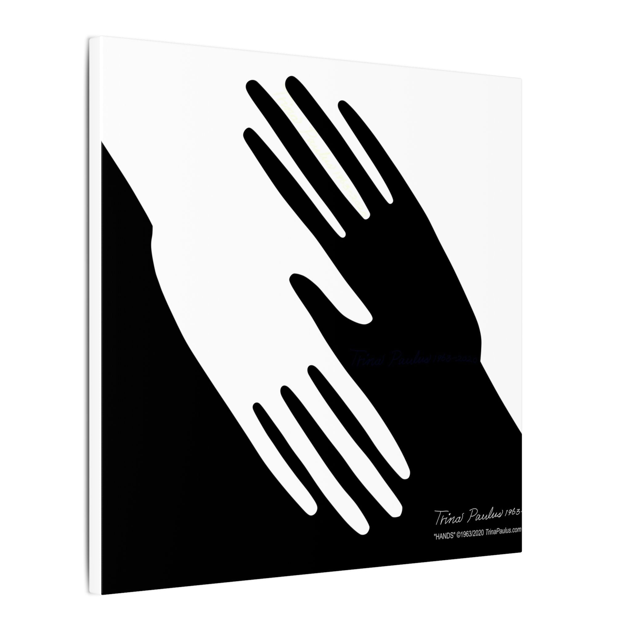 Hands Canvas | Trina Paulus Civil Rights Poster | Unity Art | Eco-Friendly Wall Art