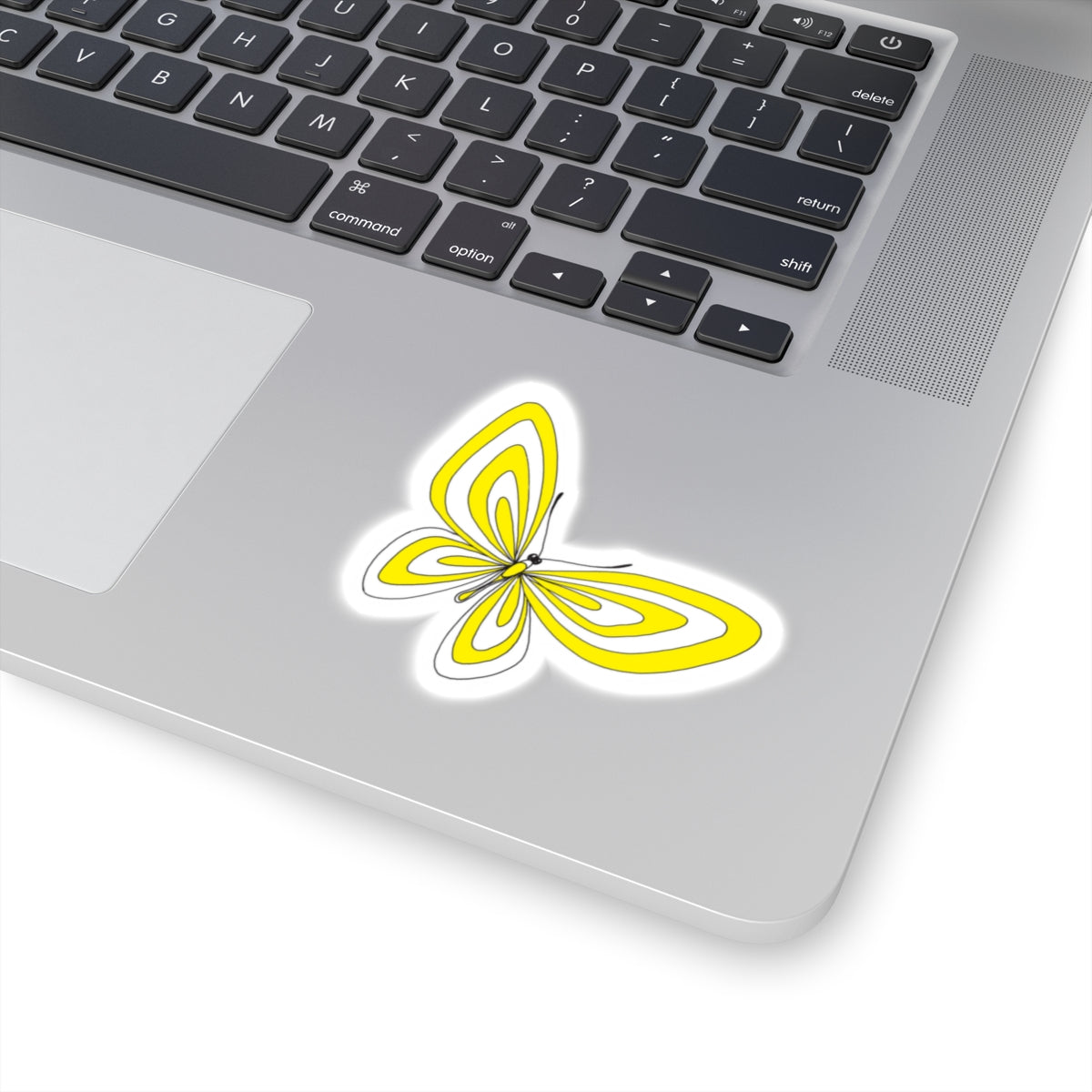 Hope for the Flowers Kiss Cut Sticker | Yellow-The-Butterfly | Eco-Friendly | Inspirational
